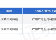 广电五舟作为原告/上诉人的2起涉及买卖合同纠纷的诉讼将于2025年5月27日开庭
