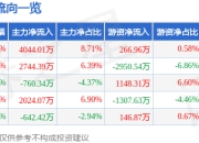 股票行情快报：斯莱克（300382）7月14日主力资金净买入4044.01万元