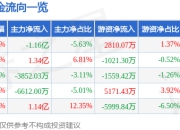 股票行情快报：中矿资源（002738）7月25日主力资金净卖出1.16亿元