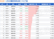 11月6日创业板融券净卖出排行榜：蓝思科技融券净卖出居首