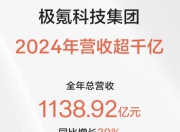 极氪发布2024年财报：全年销售超50万台 营收达1139亿元