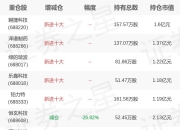 博时基金唐屹兵旗下博时上证科创板100ETF一季报最新持仓，重仓恒玄科技