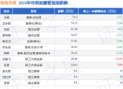 海南发展(002163)年报：2024年净利润同比减514.27%，高管薪酬总额515.73万元同比减3.31%