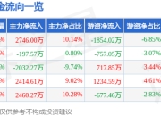 股票行情快报：奇安信（688561）5月6日主力资金净买入2746.00万元