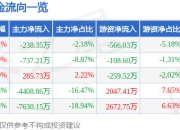 股票行情快报：丰华股份（600615）5月6日主力资金净卖出238.35万元
